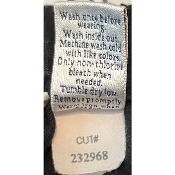 CROFT & BARROW HI-RISE STRAIGHT LEG PULL-ON KHAKI PANTS, WOMENS, XXL, BLACK - Picture 9 of 9